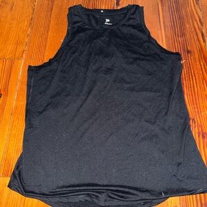 Black Athletic Tank Top